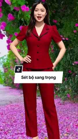 Sét bộ đẹp lắm các chị ơi #MacDepMoiNgay #thoitrangnu #thoitrangnu #dobotrungnien #thoitrangnucaocap 