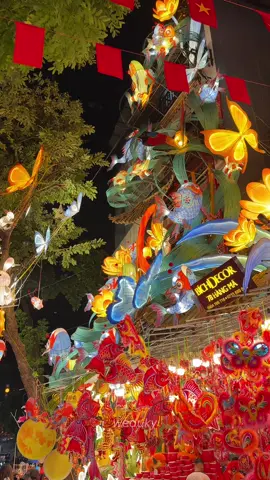 Hàng Mã lên đèn đón Tết Trung Thu✨🏮 Tag người thương đi check- in thôi #travel #traveltiktok #dulichvietnam #travelvietnam #trungthu #hanoi #hangma 