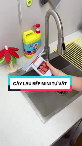 Vệ sinh bếp mà không phải bẩn tay luôn quá tiện #caylaubep #caylaubepmini #caylaubeptuvat #caylaubepminidanangtuvat #caylaubepthongminh  