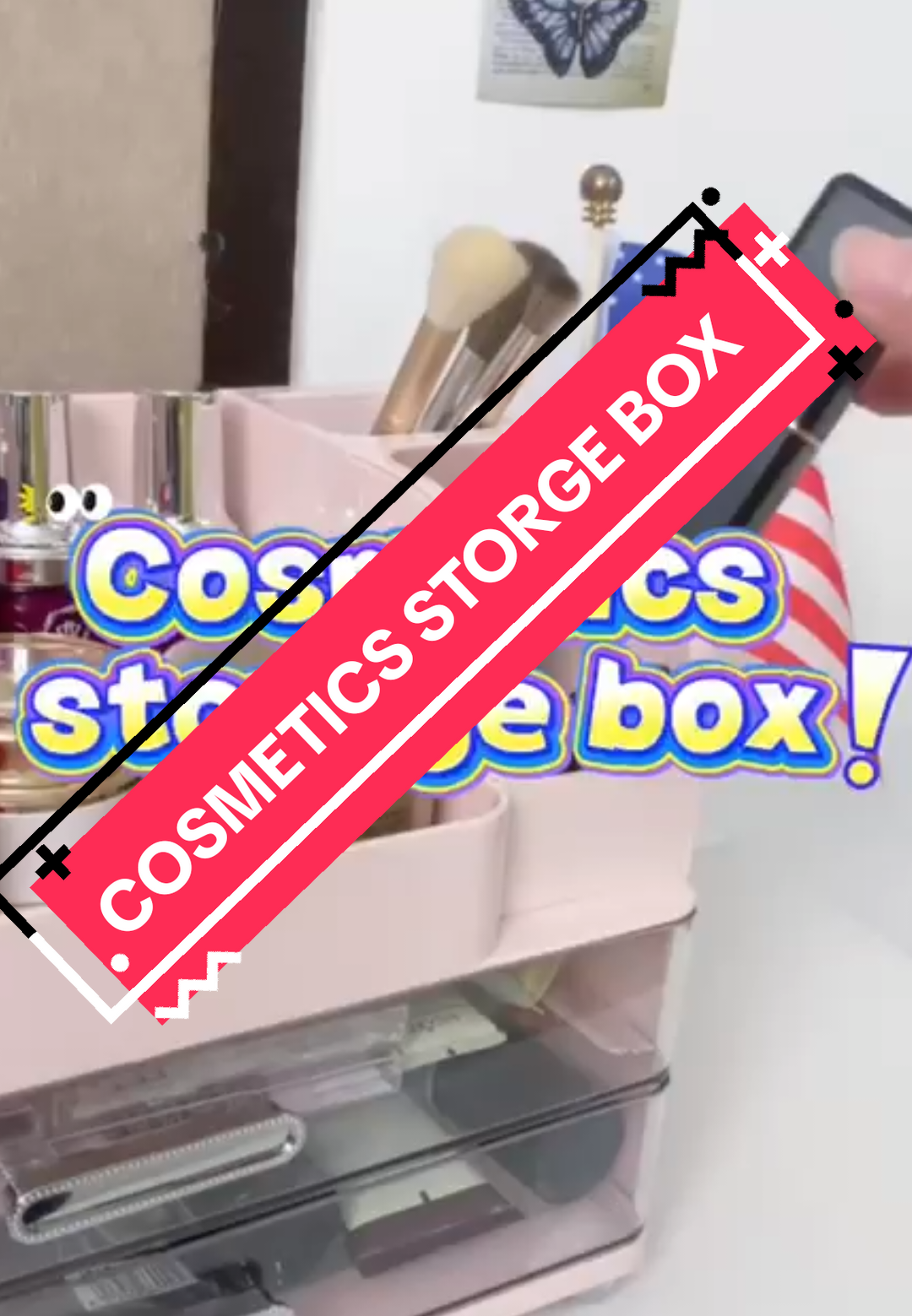 cosmetic display case #UFORU #tiktokshop #chinafactory #tiktokshoprestock #tiktokshoplabordaysale 