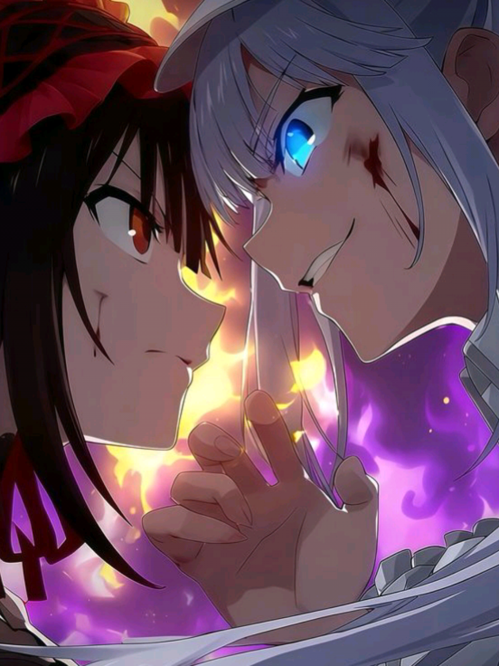 this duo👑 - #kurumitokisaki #whitequeen #datealive #dateabulletwhitequeen #fyp 