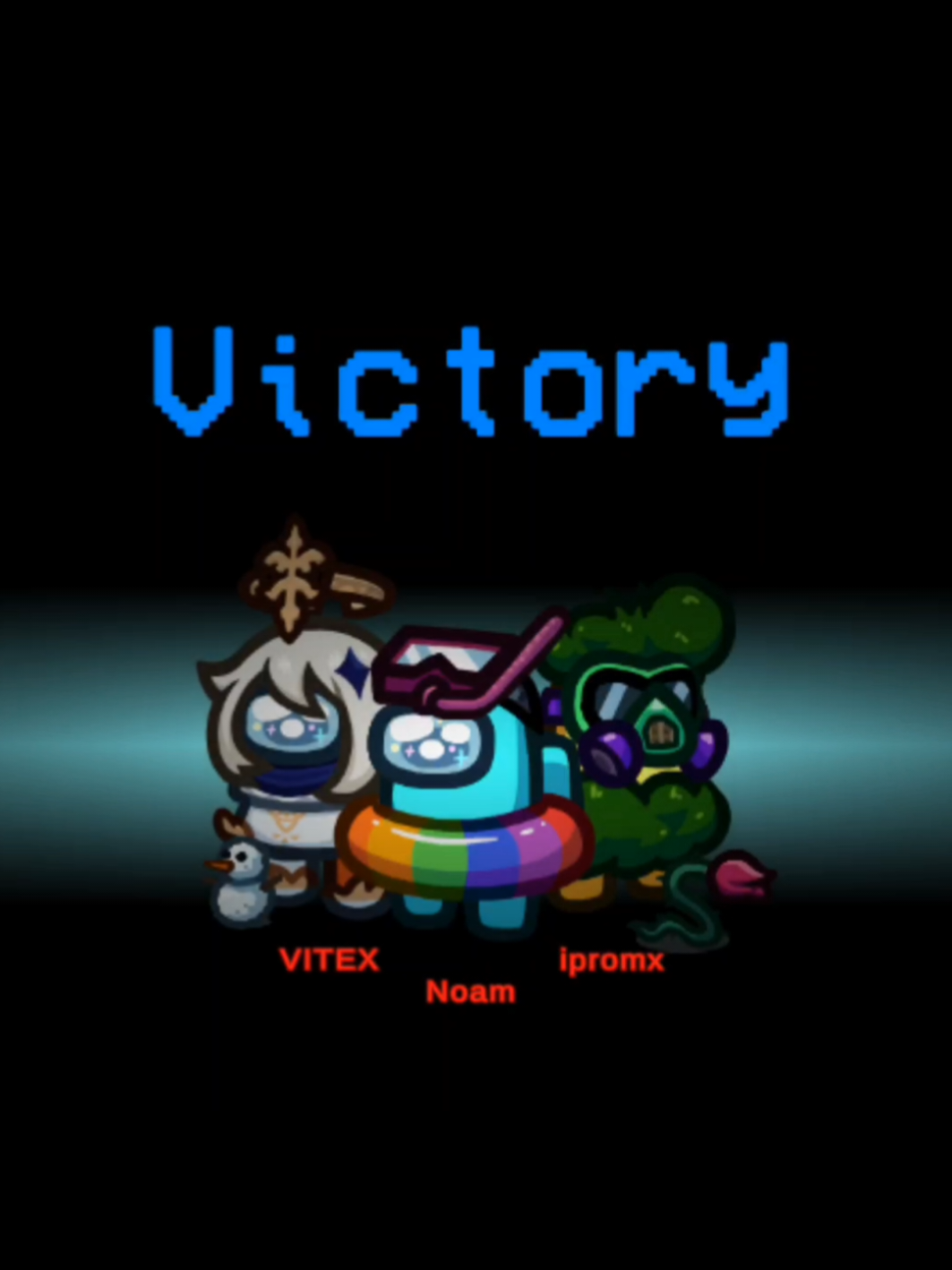 No way we just won like that😭 (There was a lag they couldn't report the bodies) #foryoupage #fyp #viral #AmongUs #meme 