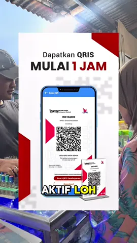 Kalian yang jualannya pengen laris, wajib lakuin ini  Dengan instaqris aku jamin semua transaksi praktis cuma dengan scan aja  Cara daftarnya gampang tinggal dowload aplikasinya di playstore , daftar dan 1 jam langsung jdi #daftarqris #qris #instaqris #umkm #qrisjualan 