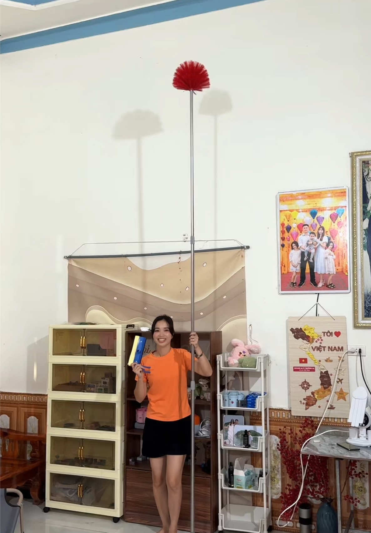 Cây chổi quét trần nhà sale rồi #diepcoine #choiquettrannha 