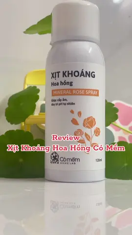🛒Xịt khoáng Hoa Hồng bổ sung khoáng chất, cấp ẩm cho da✅ #videoviral #xuhuongtiktok #skincare #xitkhoang #comem 