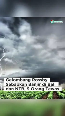 Bencana banjir yang melanda Bali dan Nusa Tenggara Barat (NTB) hingga kini telah menewaskan sembilan orang. Menurut Balai Besar Meteorologi Klimatologi dan Geofisika (BBMKG) Wilayah III Denpasar, penyebab utama banjir tersebut adalah cuaca buruk akibat pengaruh gelombang ekuatorial Rossby. Ketua Kelompok Kerja Operasional Meteorologi BBMKG Wilayah III, Wayan Musteana, menjelaskan bahwa gelombang ekuatorial Rossby mendukung pertumbuhan awan penyebab hujan lebat. Selain itu, tingginya nilai kelembapan udara dari lapisan permukaan hingga 500 milibar (mb) turut memperparah potensi hujan deras yang berujung banjir. Baca berita selengkapnya di www.santrindalan.id #gelombangrossby #bali #banjir #ntb #korbanbanjir 