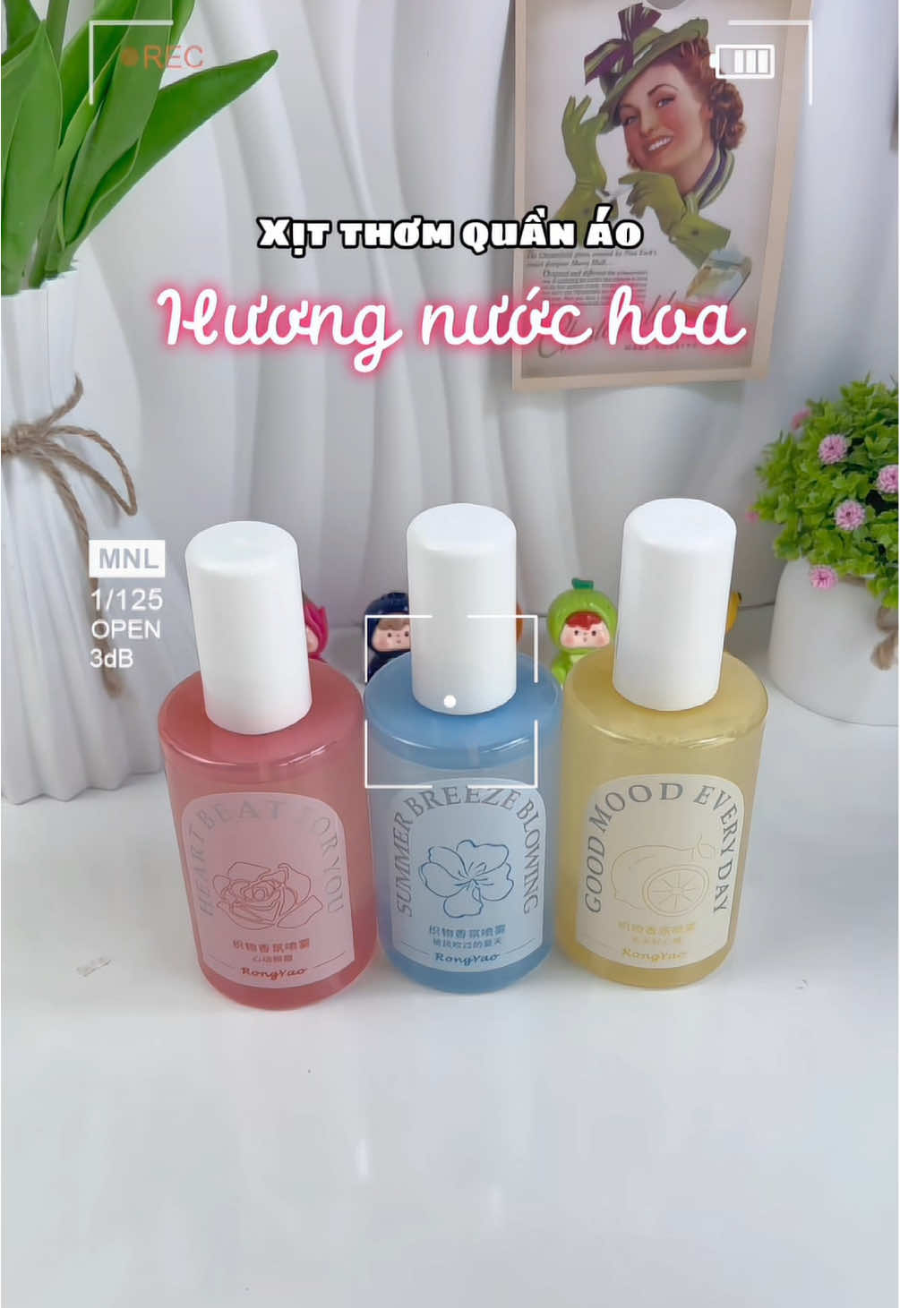 Xịt thơm quần áo hương nước hoa #moccriviu #xitthom #xitthomquanao #reviewlamdep #xuhuong 