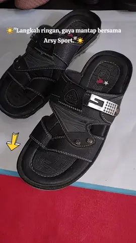 Arsy Sport bukan sekadar sandal, tapi sahabat  menemani tiap perjalananmu dengan gaya sporty yang penuh percaya diri. Satu pijakan, seribu kesan.#ArsySport #SandalPria #SandalSport #SandalKeren #sandalsantai 