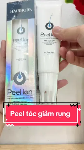 Peel ion lăn tóc, giảm rụng tóc, kích thích mọc tóc, làm dày tóc #peel #ion #hair #rungtoc #toc 