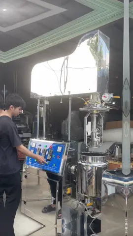 Máy nhũ hóa hút chân không 30L #xuhuong #sanxuat #virall #khachhang #LearnOnTikTok 