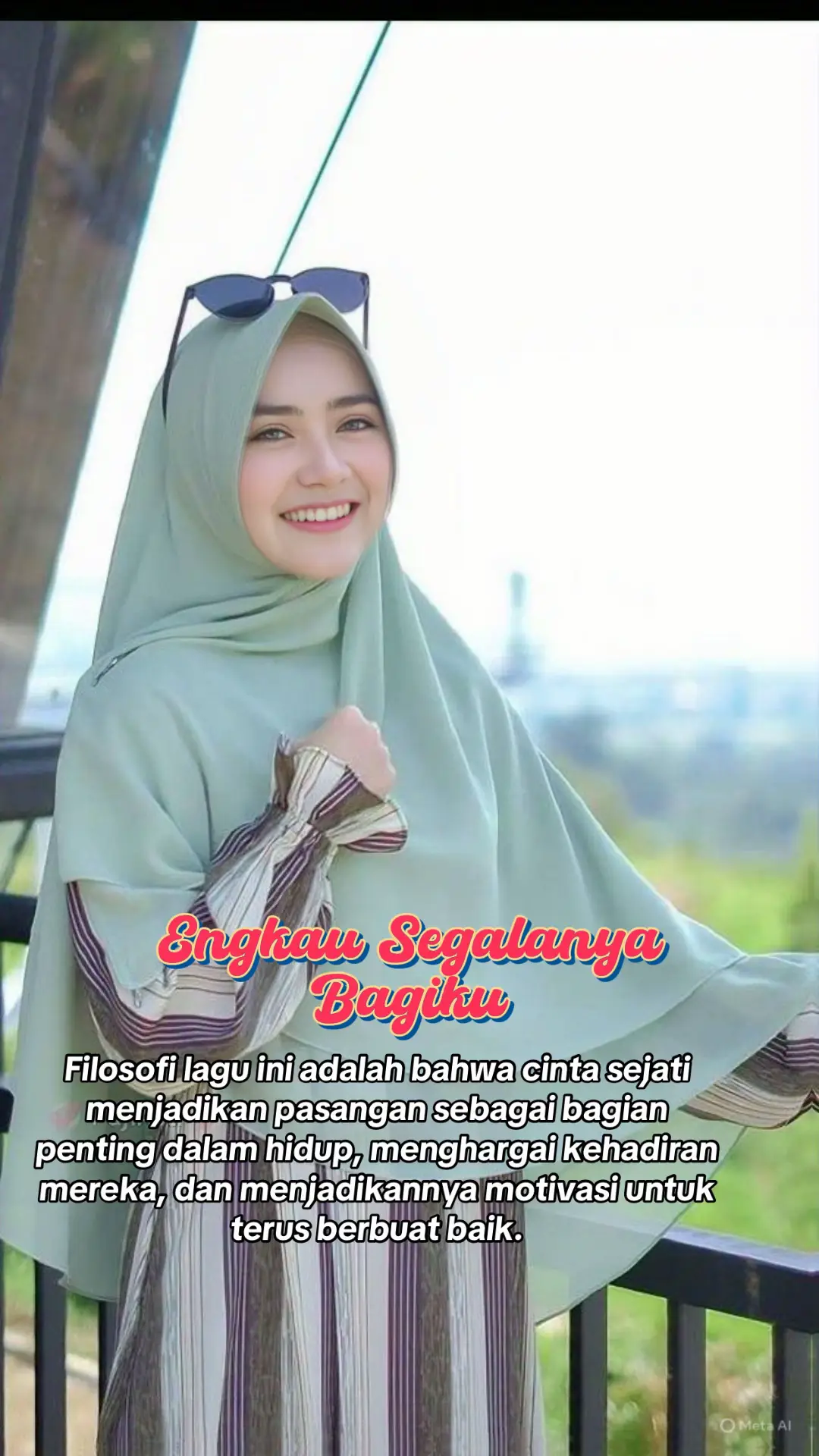 Lagu “Engkau Segalanya Bagiku” yang dipopulerkan Dian Piesesa adalah balada cinta yang romantis dan tulus. ❤️ 🎵 Filosofi lagu “Engkau Segalanya Bagiku” Lagu ini menggambarkan perasaan seseorang yang melihat kekasihnya sebagai pusat hidupnya—sumber kebahagiaan, semangat, dan alasan untuk terus bertahan. #fypviralsound #fyptiktoktrend #lyrics #laguviral #fyp 
