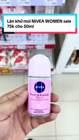 Lăn khử mùi NIVEA PEARL&BEAUTY Shaveless ngọc trai . Mịn màng cho da . Sale cho Chị Em còn 75k cho bé 50ml 👇⬇️#xuhuong#xuhuongtiktok#viral#nivea#niveawomen#lankhumui#khumuicothe#LearnOnTikTok#fyp#foryou#foryoupage#lovetiktok💗 #CapCut 