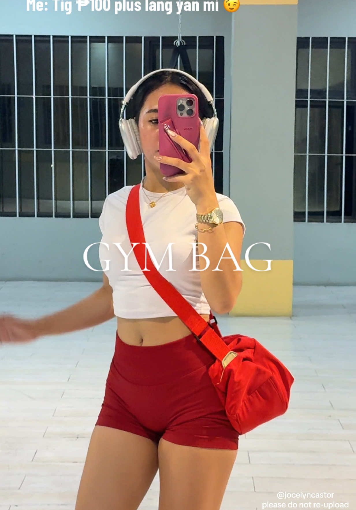 Ganda kasi kasya lahat ng need ko pang gym mga mima 🥰❤️ #gymbag #bagforgym #fitnessbag #fitnessgymbag #bagforgymsmall 