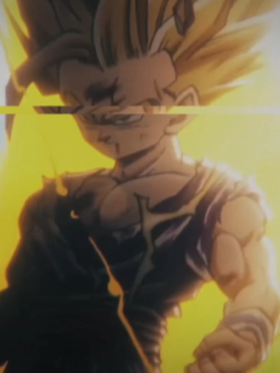 Gohan's ssj2 💀 #gohan #ssj2 #cellsaga #dragonballz #mangaedit 