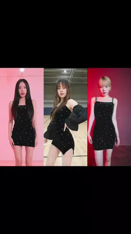Even though they're in the same outfit, they have completely different styles. 🖤✨️ #gaeun #yoojin #haeun #artbeat_v #artbeat 