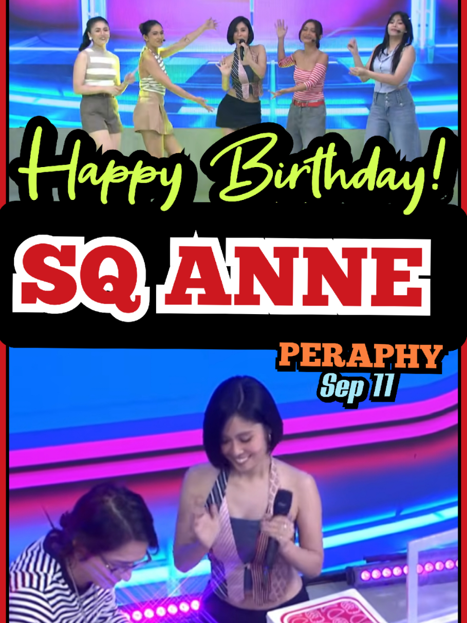 MORE FUN  WITH BOSSING, PRETTY  ANGELS   MAINE , PAOLO AND BIRTHDAY GIRL SQ ANNE IN PERAPHY🤩 HAPPY BIRTHDAY SQ ANNE🎂🎉 MAKUHA KAYA   ANG JACKPOT O MEOW MEOW MEOW MEOW🙀 ANG SAYA SAYA ,KUKULET AT GAGALING NG SQ's 👏 WATCH FULL FUN IN  EAT BULAGA TVJ OFFICIAL YOUTUBE. HAPPY TO SHARE  #fyp #peraphy   #sqanne    #mainemendoza        #paoloballesteros                                              