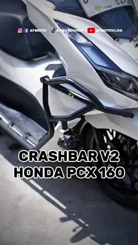 Crashbar v2 Honda PCX 160 #afmoto #afmotoshop #afmotokeren #crashbarpcx160 