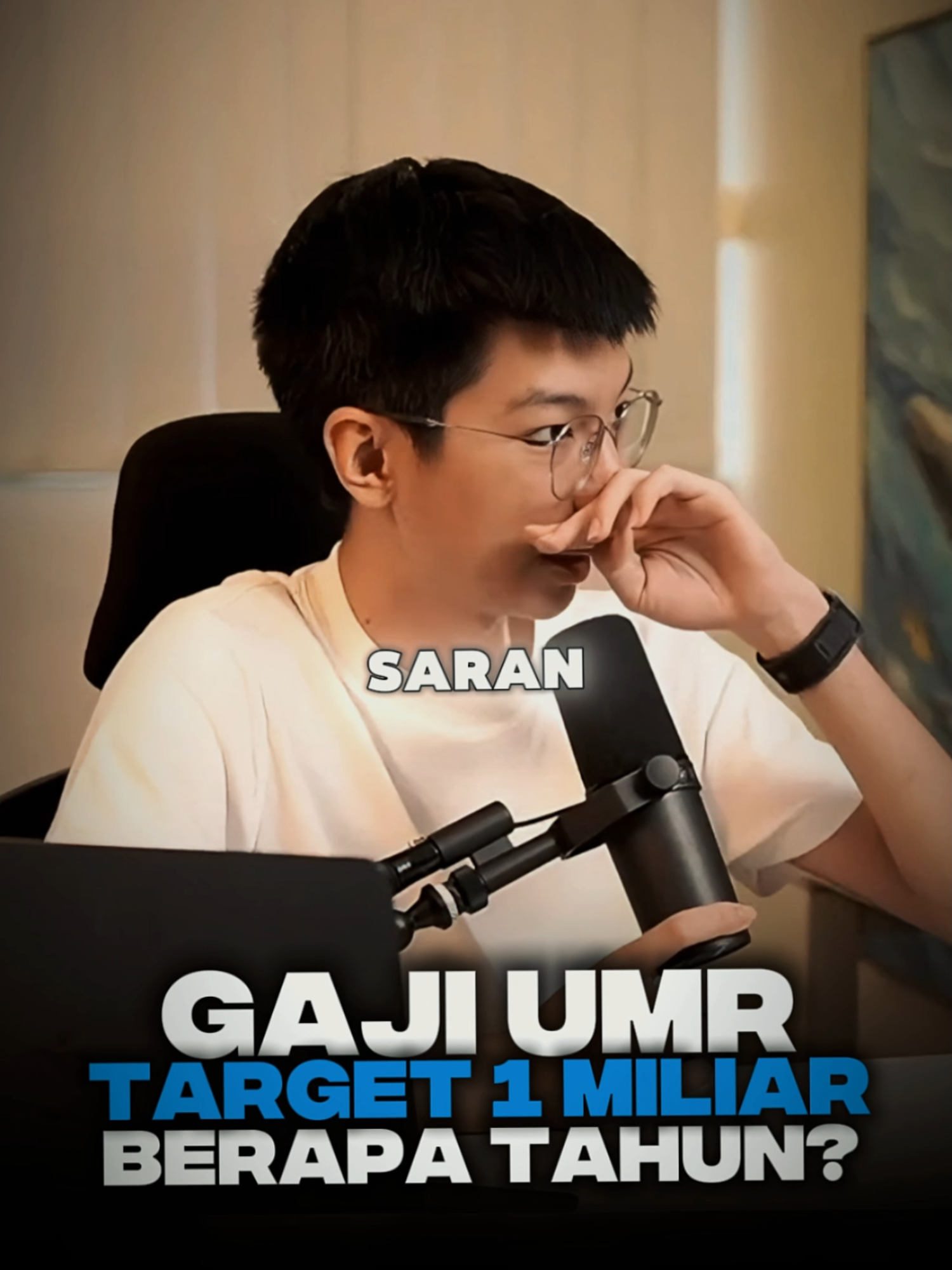 Gaji UMR mau punya 1 Miliar Pertama? Kira-kira butuh berapa tahun? #sulianto #nagake10 #fyp #gajiumr #miliarder #genz