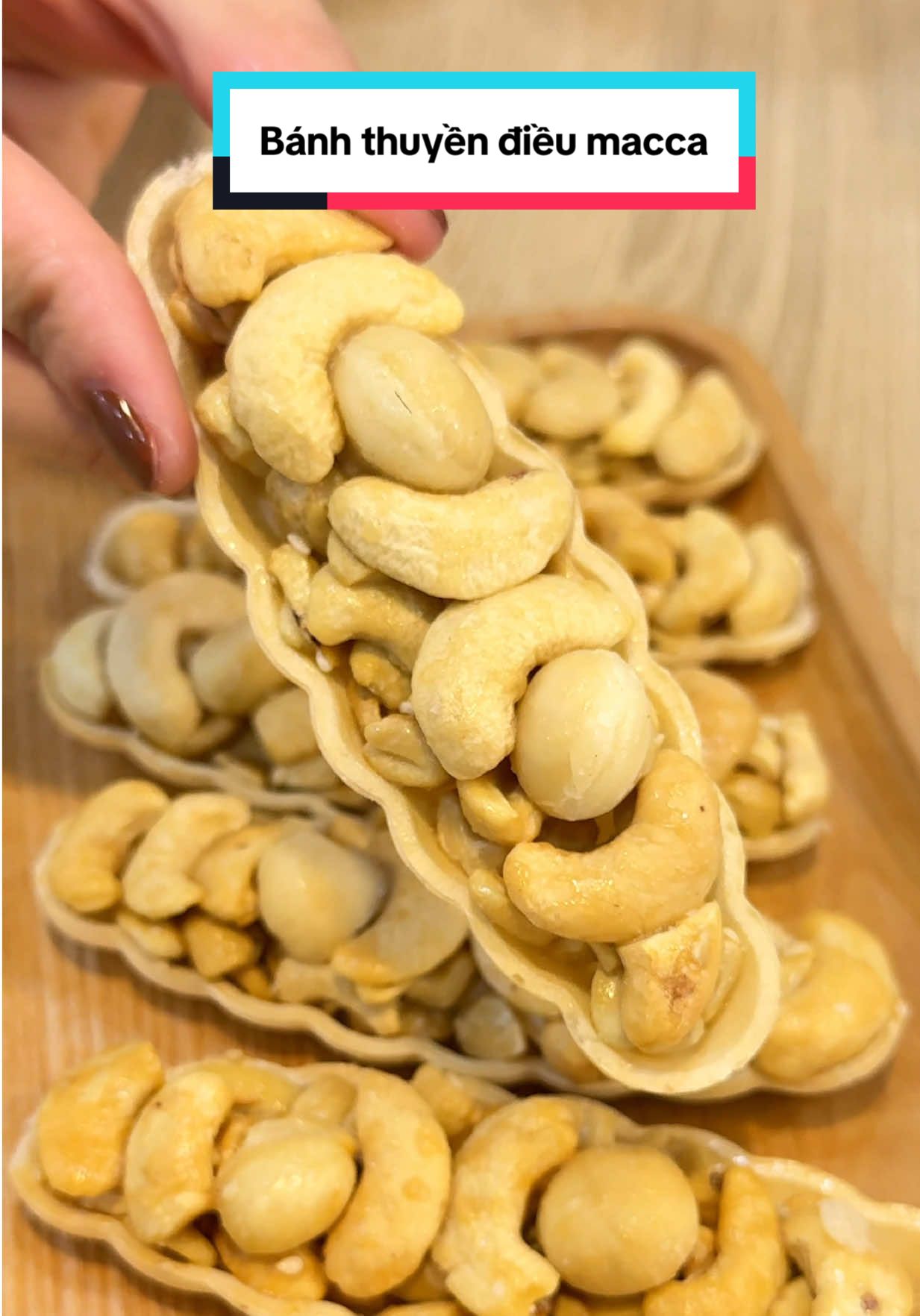 Muốn “ăn ngon, mặc đẹp” mà lại tiết kiệm thì đừng bỏ qua bánh thuyền điều macca của nhà Kim Chi Healthy #meberyne #BanhThuyenDieuMacca #AnVatLanhManh #BanhHatDinhDuong  #foodtiktok 