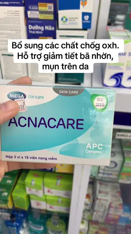 Bổ sung các chất chốg oxh.  Hỗ trợ giảm tiết bã nhờn, mụn trên da #vienuongdepda #acnacare 🦷#depda #xuhuongtiktok #xuhuong 