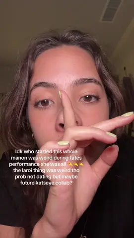 Don’t hang with laroi yet tho maybe #tatemcrae #katseye_manon 