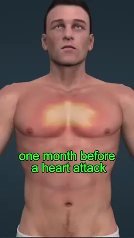 One month before a hart attack#fyp #usaus #healthtips #DidYouKnow 