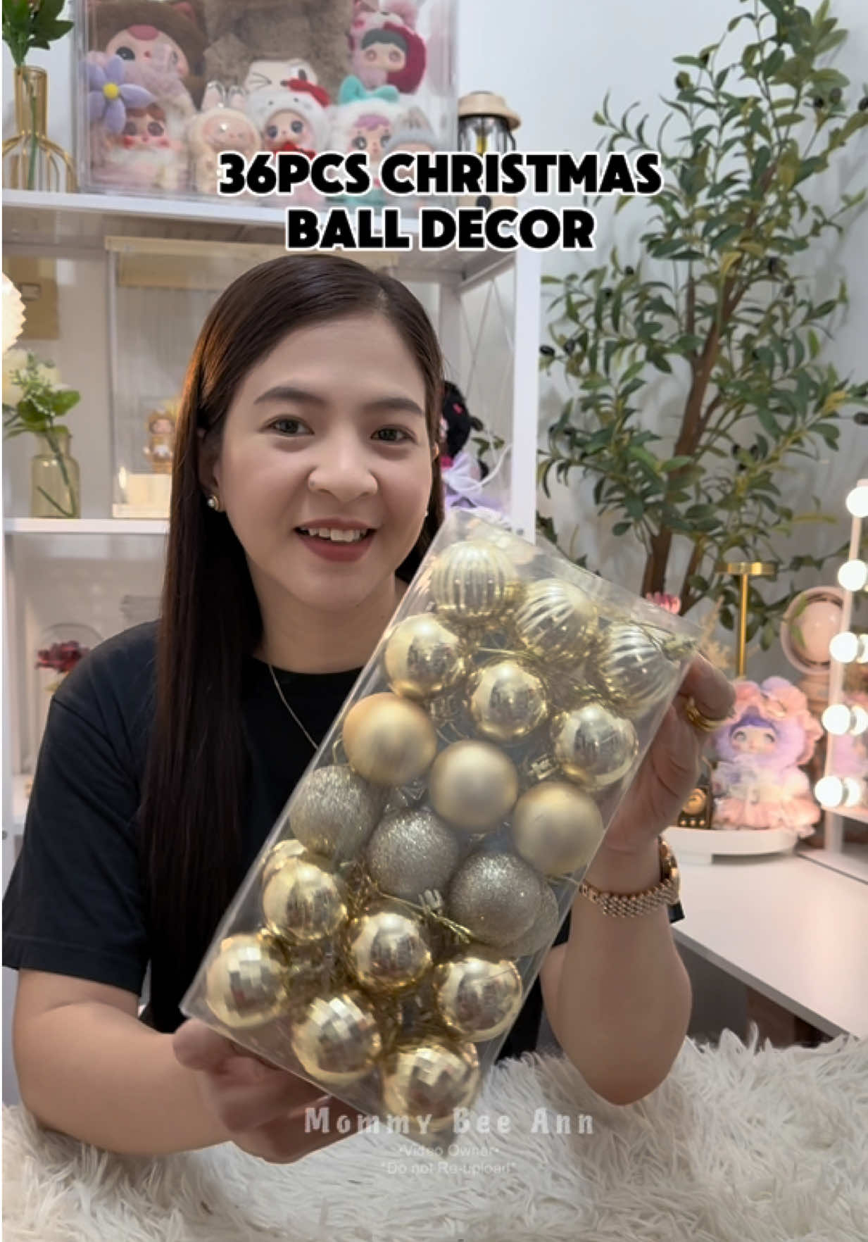 Gandaa nga nitong 36Pcs Christmas Balls ng PH Decoration Home Store. Get yours now. Click the basket.  #36pcschristmasballs  #christmasballs  #minimalistchristmasdecor 