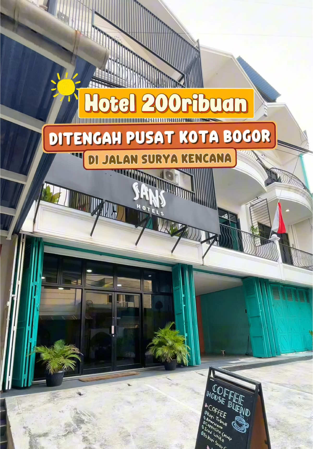 hotel 200ribuan ditengah pusat kota bogor, yang ada dijalan suryakencana. dekat sama kebun raya dan pusat kuliner bogor. nama hotelnya Sans Hotel Suryakencana Bogor✨ bookingnya di aplikasi RedDoorz dan masukan kode promo YUKNGINEP buat dapetin diskonnya. 📍 Sans Hotel Suryakencana Bogor Jl. Rangga Gading, Gudang, Kecamatan Bogor Tengah, Kota Bogor, Jawa Barat 16123 #REDTRAVELERS #BerkeSANS #SansHotel #staycationbogor 