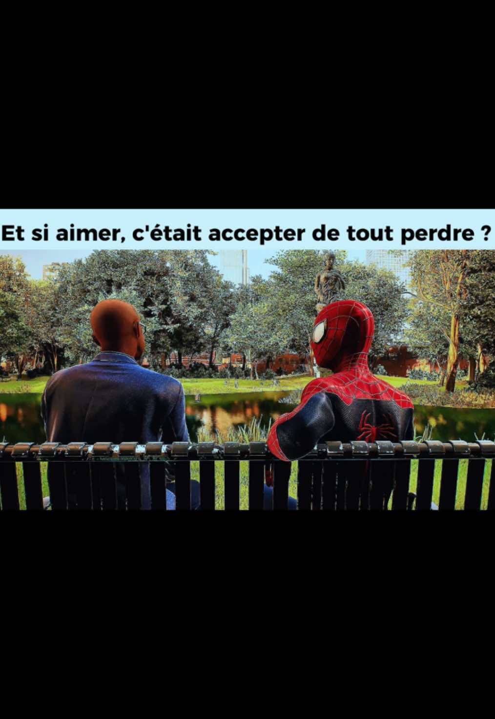 Un amour,un destin..une chute💔 Merci pour vos travaux @DonaldReignoux 🙌🕷️ #spiderman #theamazingspiderman #gwenstacy #peterparker #spiderman2ps5 