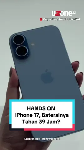 Finally, ini nih iPhone 17! Siapa yang dari kemarin nungguin kita testimoni iPhone 17 yang baru aja rilis? Coba dong komentar impresi kalian di kolom komentar! #apple #appleevent #iphone17 #iphone17air #iphone 