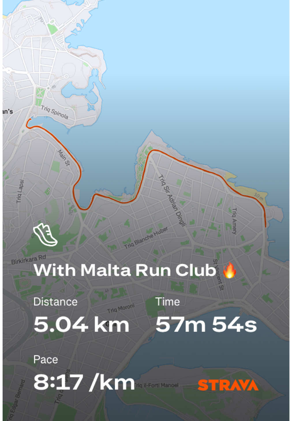Parce, no les pasa que se sienten taaaaaan desmotivados, ansiosos, estresados pero… en @The Malta Running Club me recargaron de buena energía 🔥🏃🏽‍♀️  #malta #Running #goodvibes 