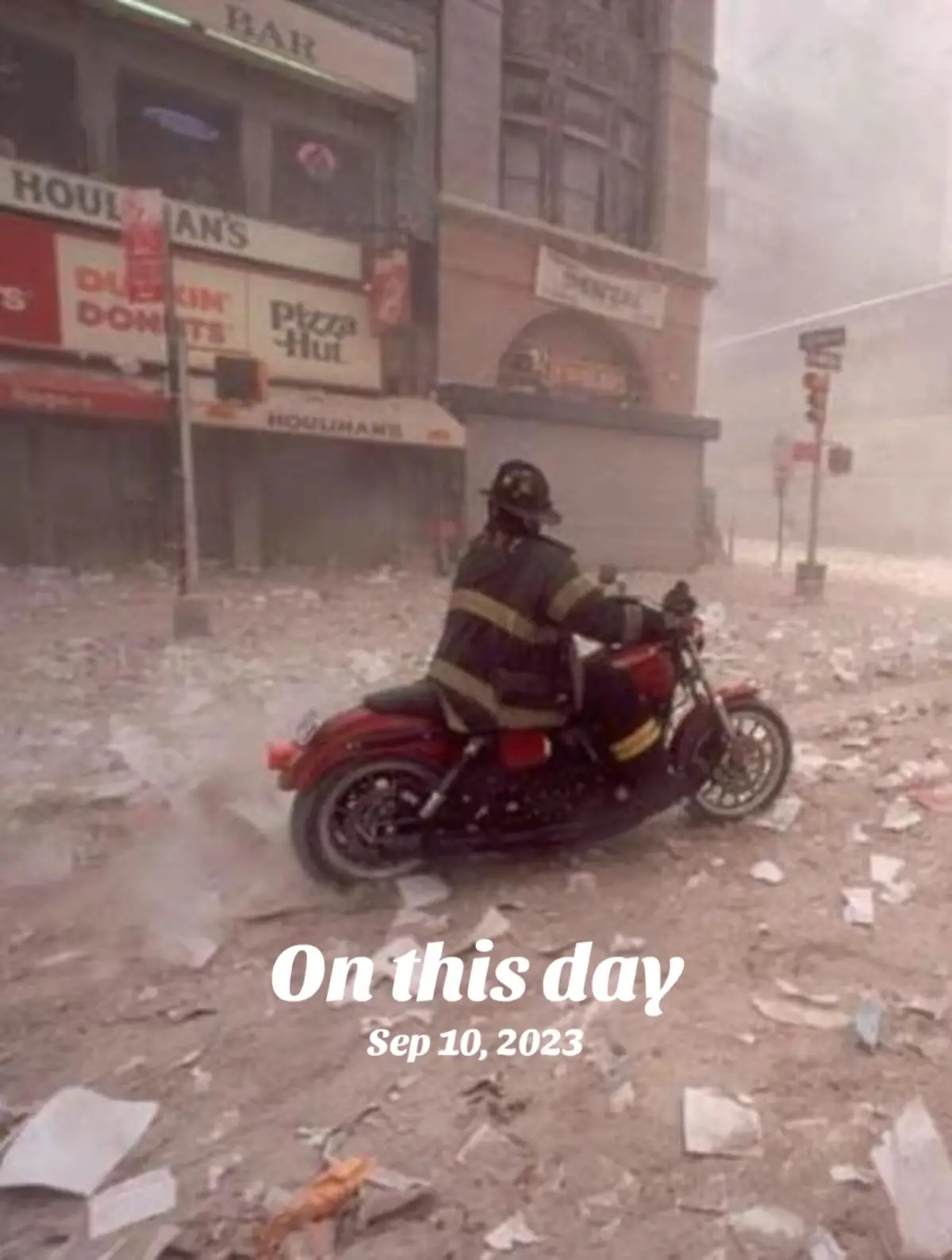 #onthisday #911 #newyork #police #fireman 
