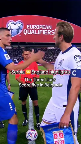 The FIVE-goal #ThreeLions 🔥 #england #threelions #SerbiavsEngland 
