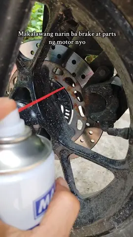 Wag nyona hintayin maging ganito #brakecleaner #brakespraycleaner #brakeandpartscleaner #staincleaner 