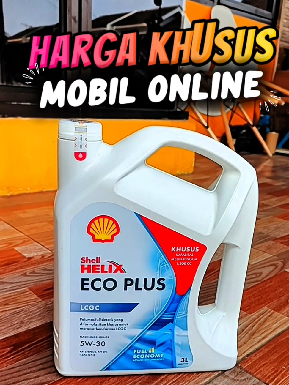 Oli shell Eco Plus #olishellecoplus  #shelleco5w30  #shellecoplus  oli shell matic original  oli shell eco plus 5w30 