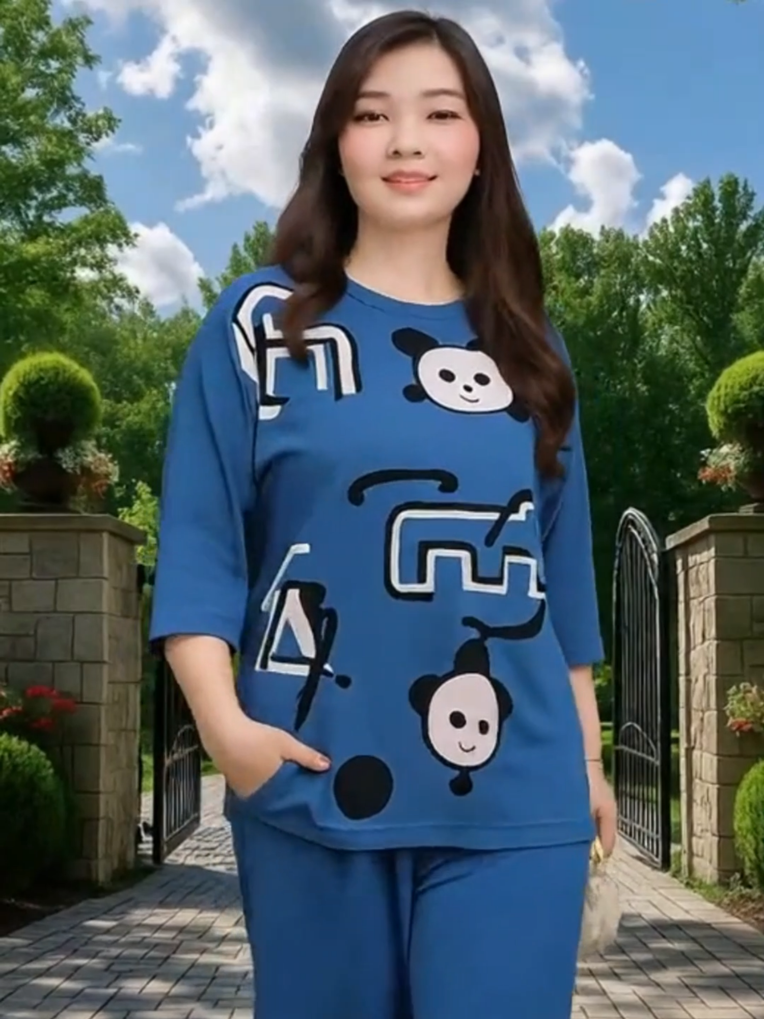 Setelan Wanita Celana Panjang #setelanwanita #oneset #oversize