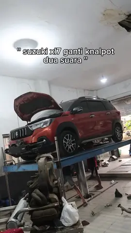 Asik nih dua suara 😋👌🏻 #suzukixl7 #xl7modifikasi #suzukixl7indonesia #knalpotmobil #ndkexhaust 