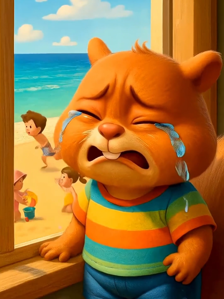 🐿️ Sad Baby Squirrel Crying! #baby #cutebaby #Squirrel