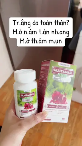 Glutathione là 1 chất được sản xuất tự nhiên trong gan, chị em sử dụng viên uống này yên tâm, không lo ảnh hưởng gan thận #glutamax #glutathione #trangda #sangda #namtannhang 