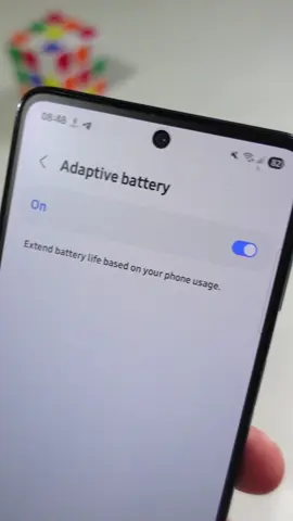 your phone has a hidden battery switch 👀⚡️ Settings > Battery > Background usage limits > Put unused apps to sleep then tap the three dots > Adaptive battery ON what’s your battery at now? #AndroidTips #BatteryLife #TechTips #SmartphoneHacks #AdaptiveBattery