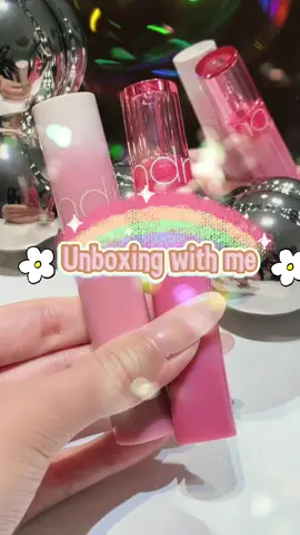 Ngọt dịu hương trái cây, thoa là mê 🍑💕 #unboxing #sonbong #reviewlamdep #makeup #romand