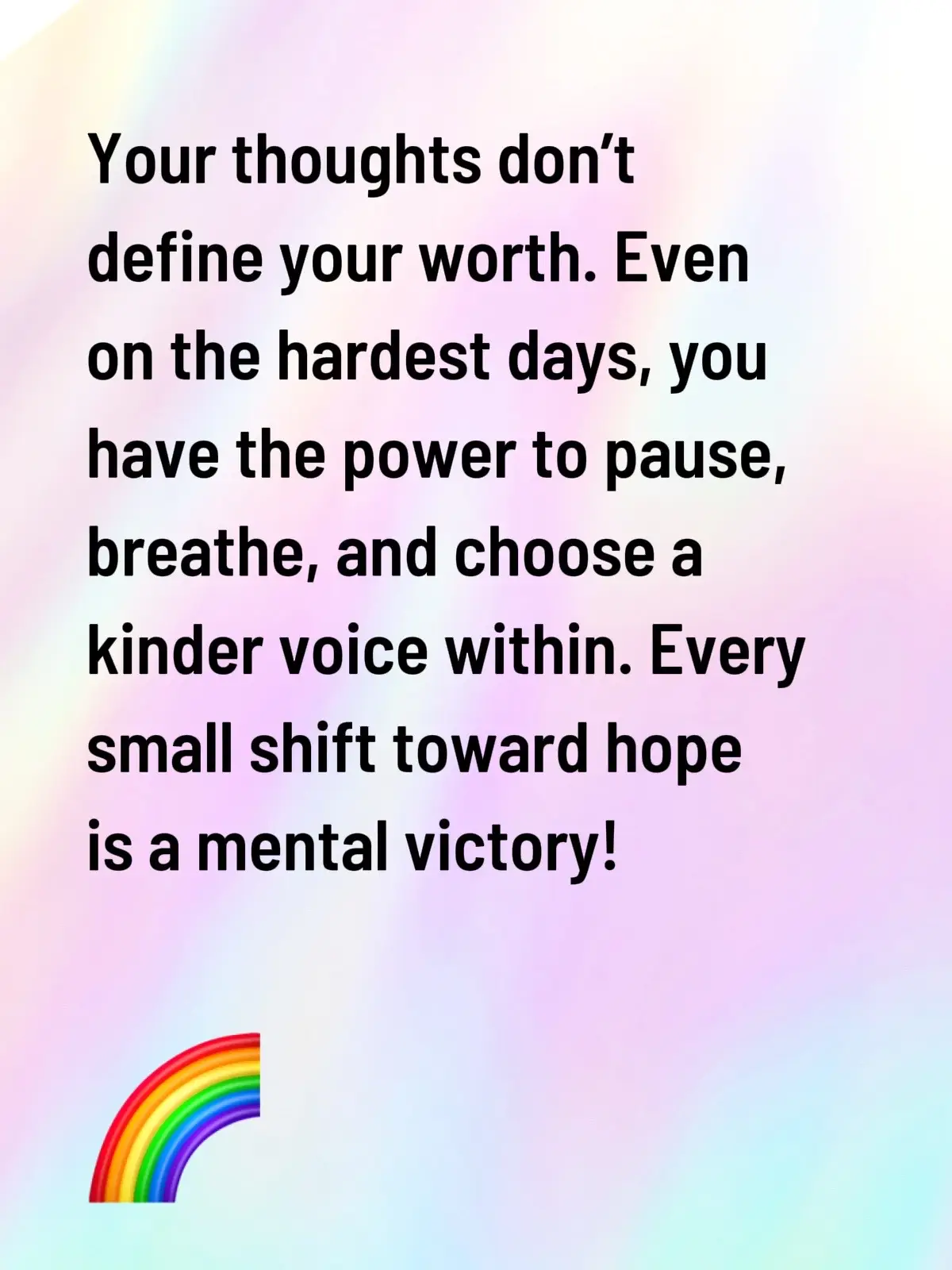 #creatorsearchinsights It’s easy to get caught in negative thoughts, but remember—you are not your thoughts. #MindsetShift #StrongerThanThoughts #PositiveVibesFlow #HopeOverFear 