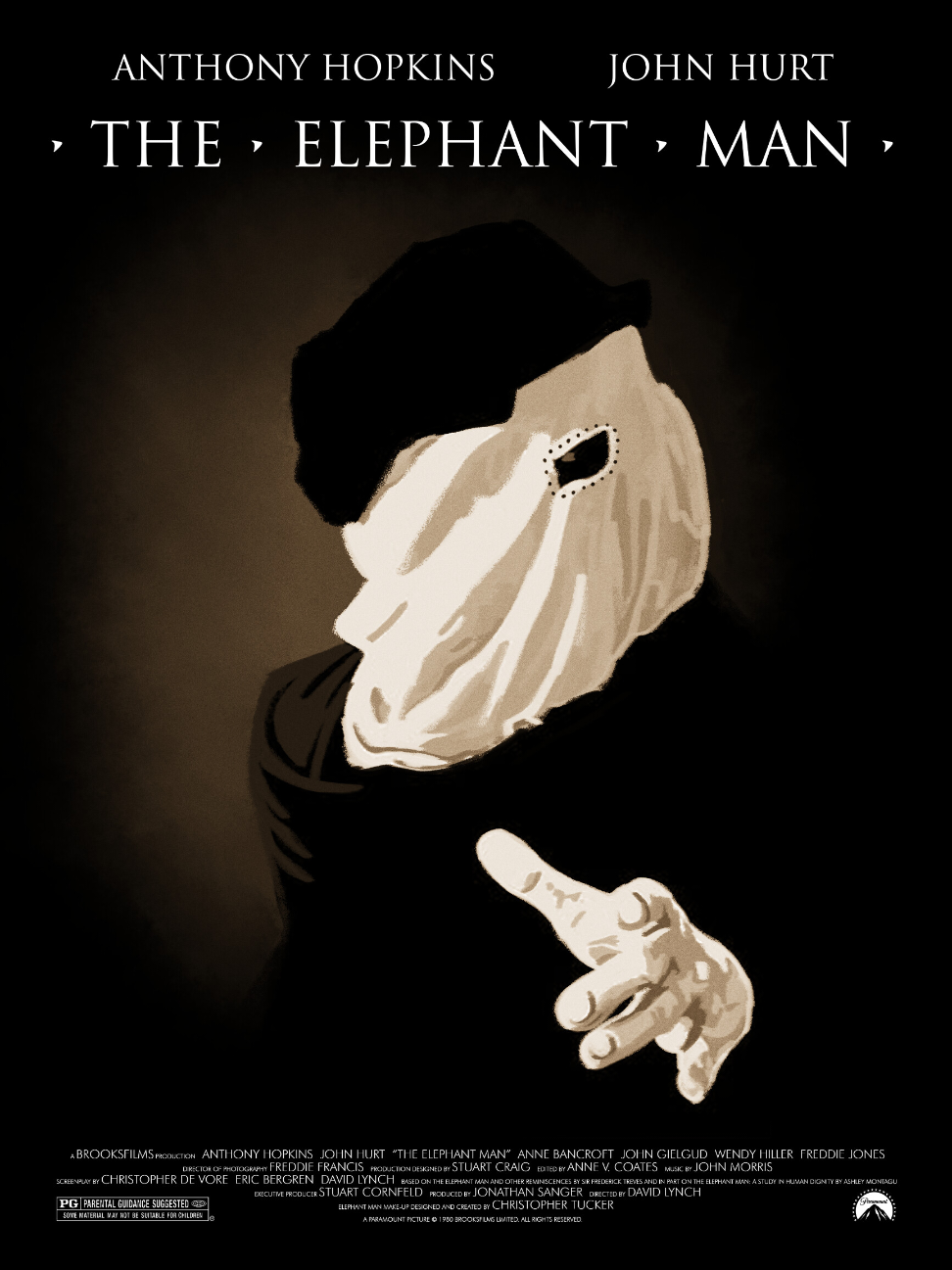The Elephant Man  تخيّل أن تُعامَل كنكرةٍ بلا روح؛ هذا ما عاشه جون ميريك في 