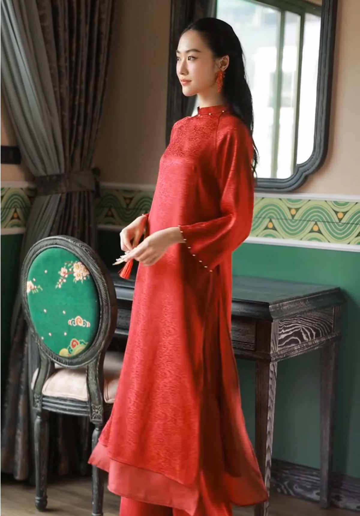 #aodaimocan #thoitrangnu #aodaisuong #aodaicachtan #aodaitet 