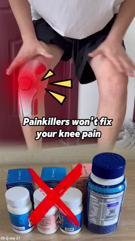 Don't expect painkillers to solve your knee pain#painrelief #clearzal #clearzalgel 