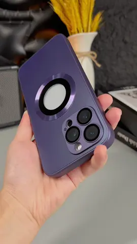 Matte Purple & Magnetic Case #iphone16promax #iphone16 #iphone15promax #iphone15 #phonecase #magsafe #lens 