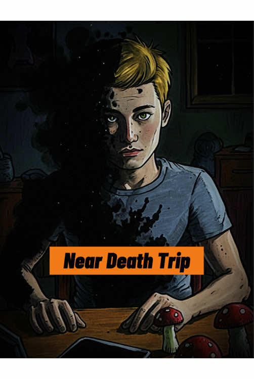 Ego Death: Marcus ate mushrooms and experienced a nearly fatal hallucination.#EgoDeath#NearDeathTrip#PsilocybinStory#usa #fyp #usa🇺🇸 #foryouu 