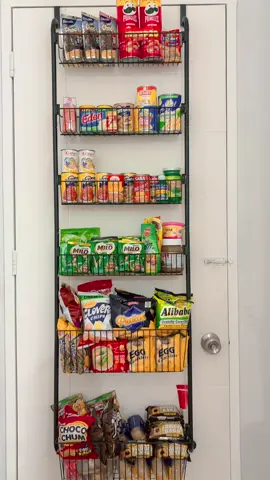 Restocking our backdoor organizer 🫶 #backdoororganizer #organizer #layerorganizer #restocking #organizing 