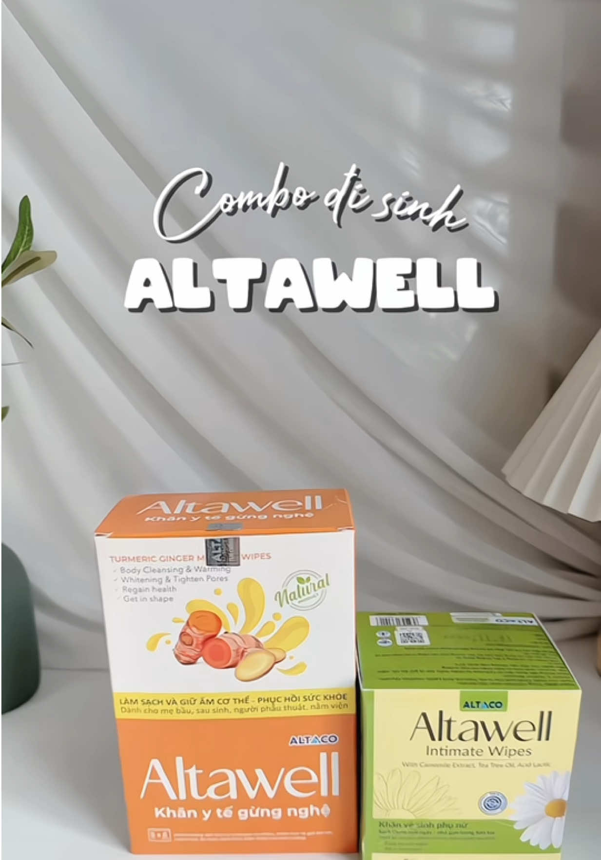 Một món đồ mà nếu sinh lần 3 chắc chắn mình vẫn sẽ mang theo✅ #altawell #combodisinh #ocusausinh #khangungnghealtawell #khanvesinhphunu 