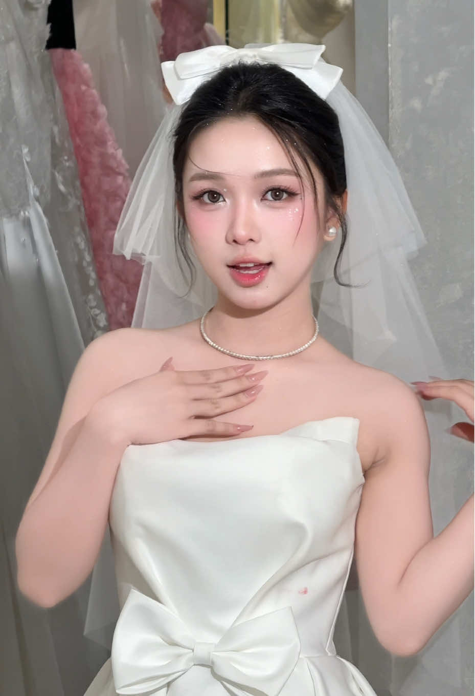 Cục dàng của ai đây. Tone makeup cô dâu xinh iu hôm nay #fyp #xuhuong #makeup #makeupcodau #makeupcantho 